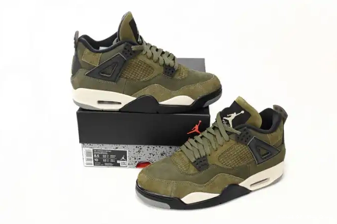 Kicked Out Shoe Store Medium 4 FB9927-200 Craft Jordan Air Olive 0618